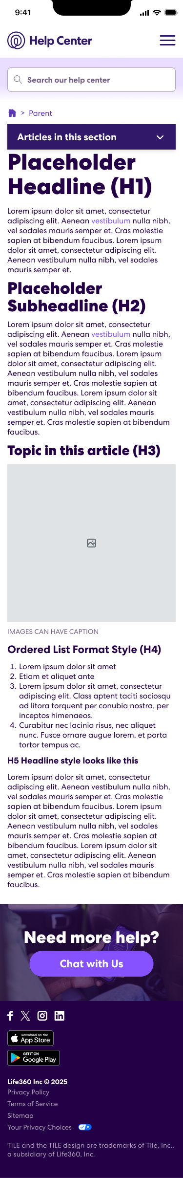 Life360 Mobile Article Page